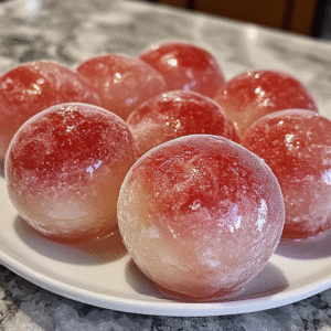 Candy Apple Vodka Ice Bombs picture