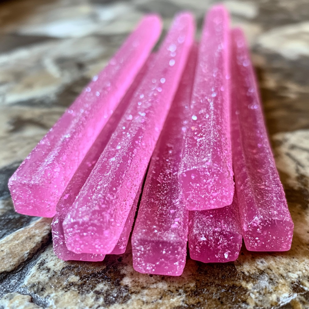 Frosted Bubblegum Vodka Wands picture